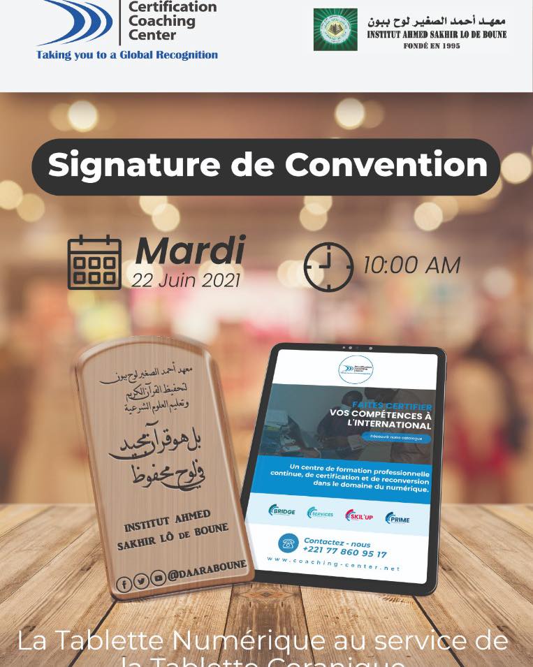 Signature d'un accord de partenariat